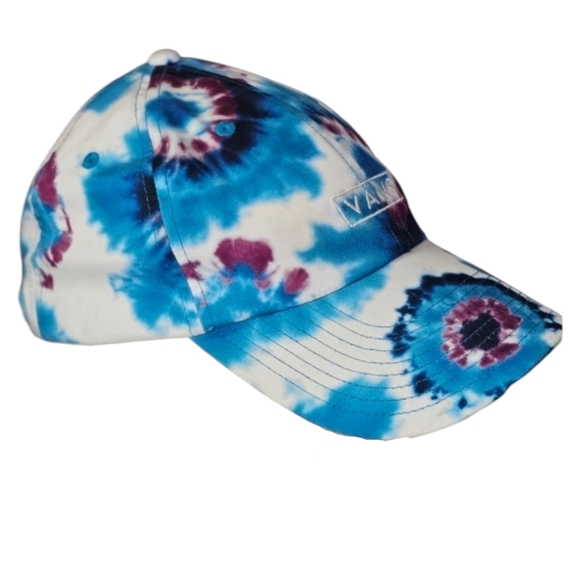NWOT Vans tie-dye curved bill strap back hat unisex - Picture 3 of 5